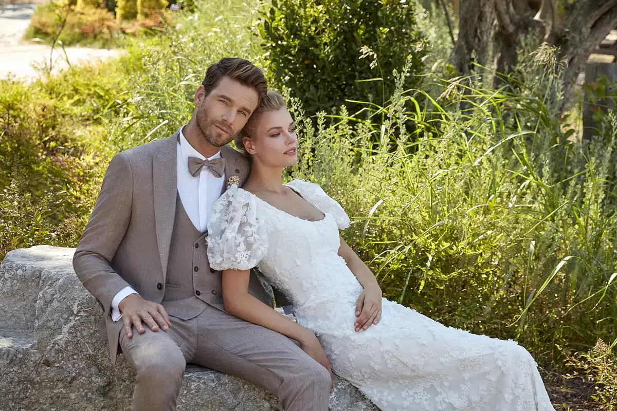 Traje de Novio Camel