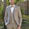 Traje de Novio Beige