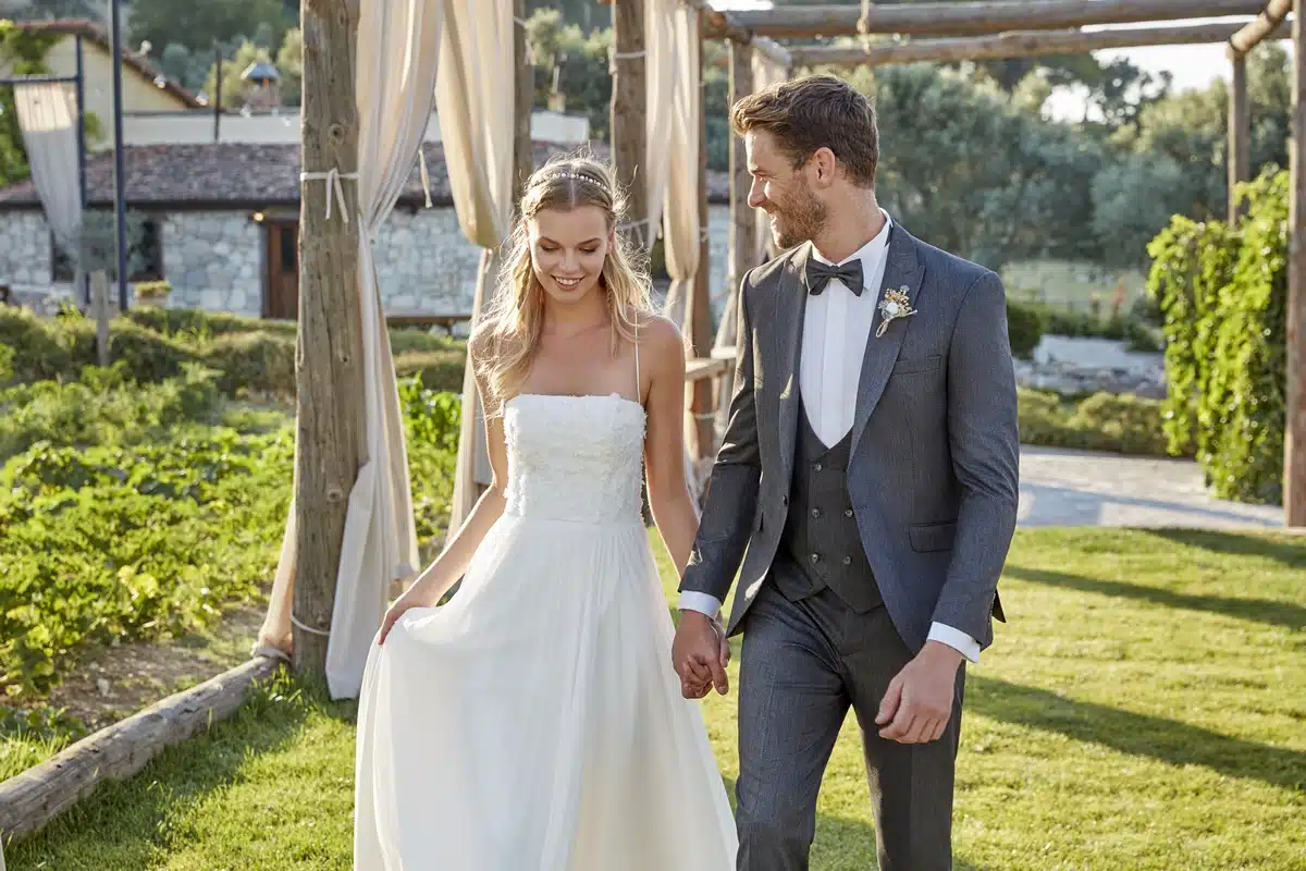 Traje de Novio Gris