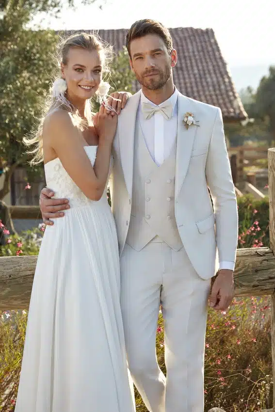 Traje de Novio Ivoire