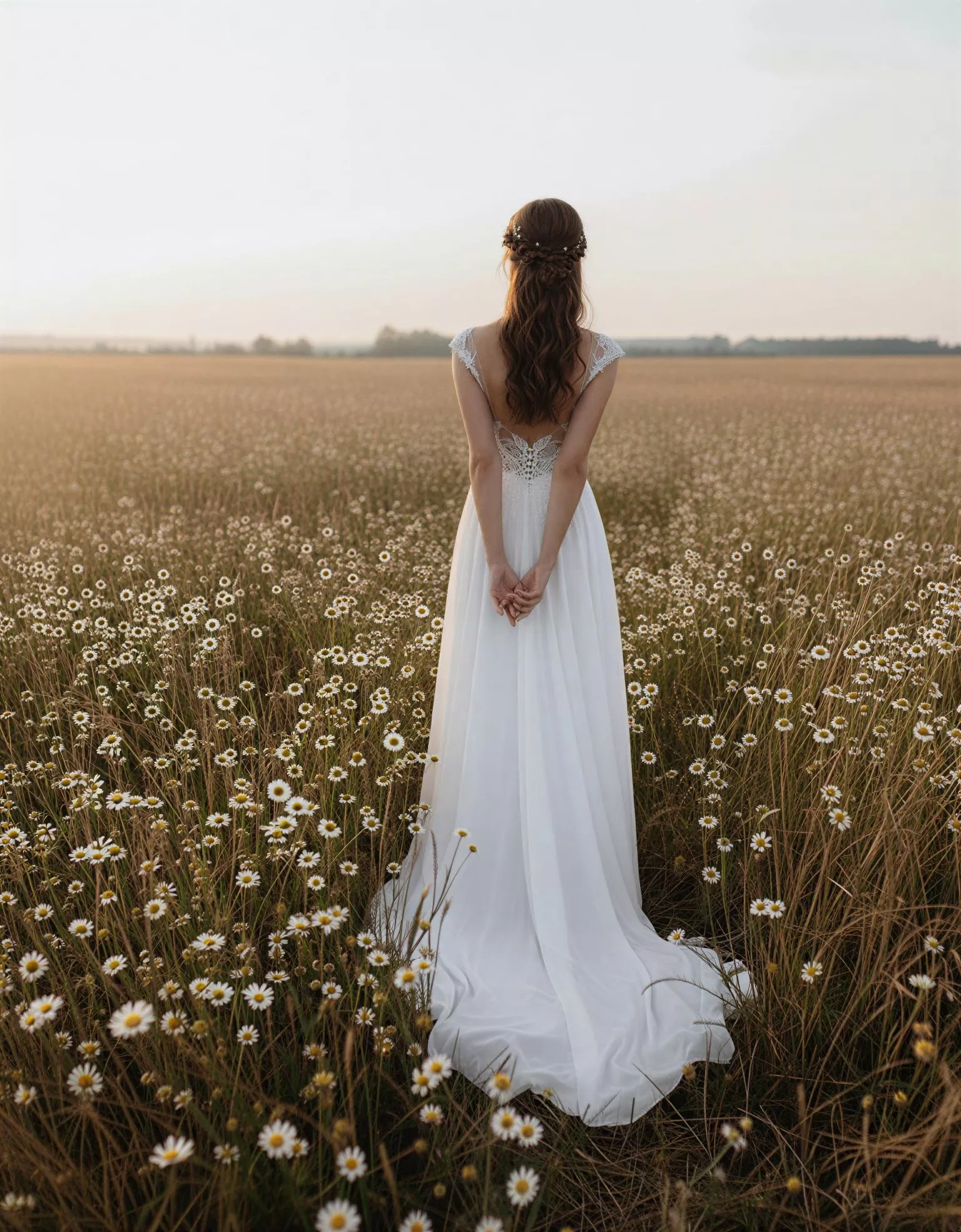 Elbania_Vestido_Novia_ crepe_escoteilusion_espaldav-atelierdebodas