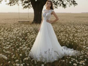 Elbania_Vestido_Novia_ crepe_escoteilusion_espaldav-atelierdebodas