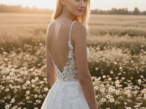 Eloise_Vestido_Novia_Encaje_Tul_escoteV_EspaldaV-atelierdebodas