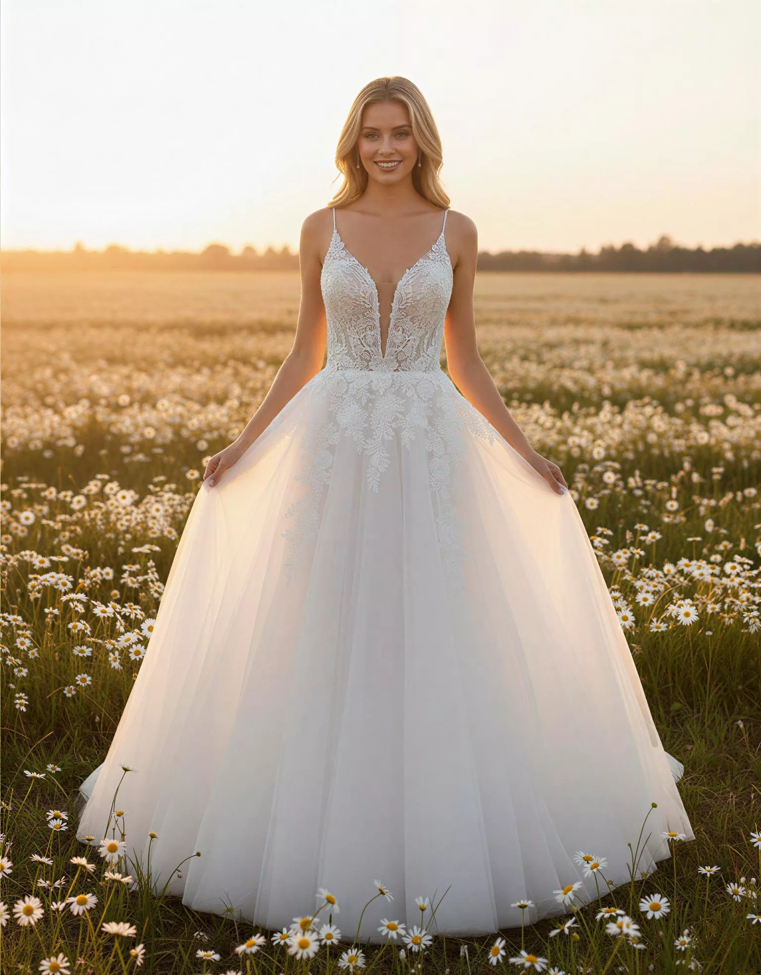 Eloise_Vestido_Novia_Encaje_Tul_escoteV_EspaldaV-atelierdebodas