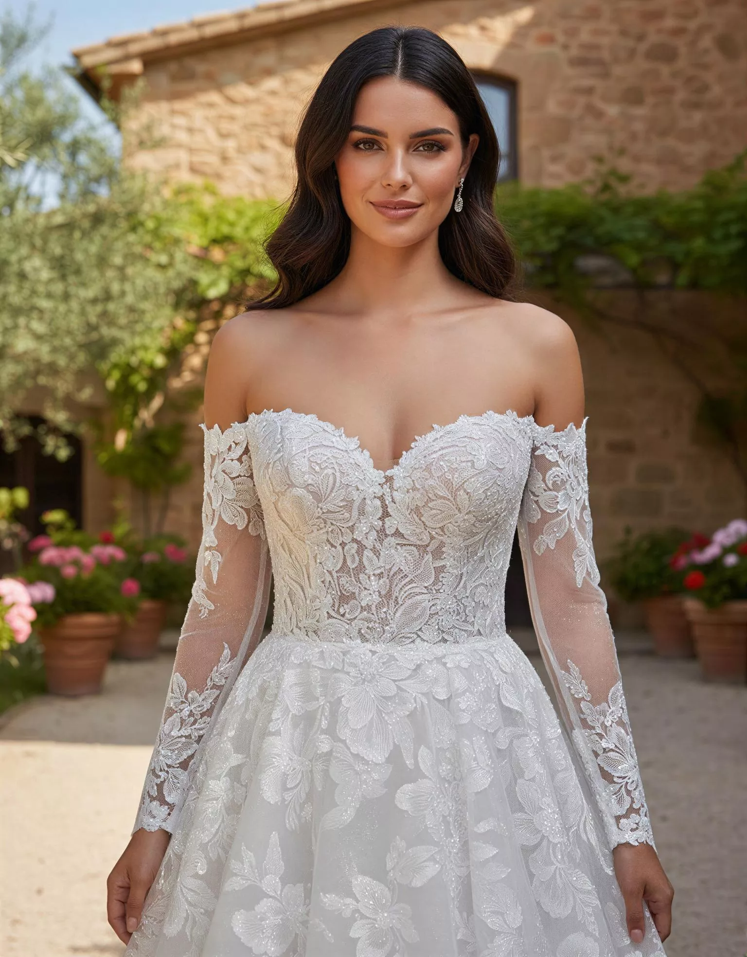 briora_Vestido_Novia_Crepe_princesa