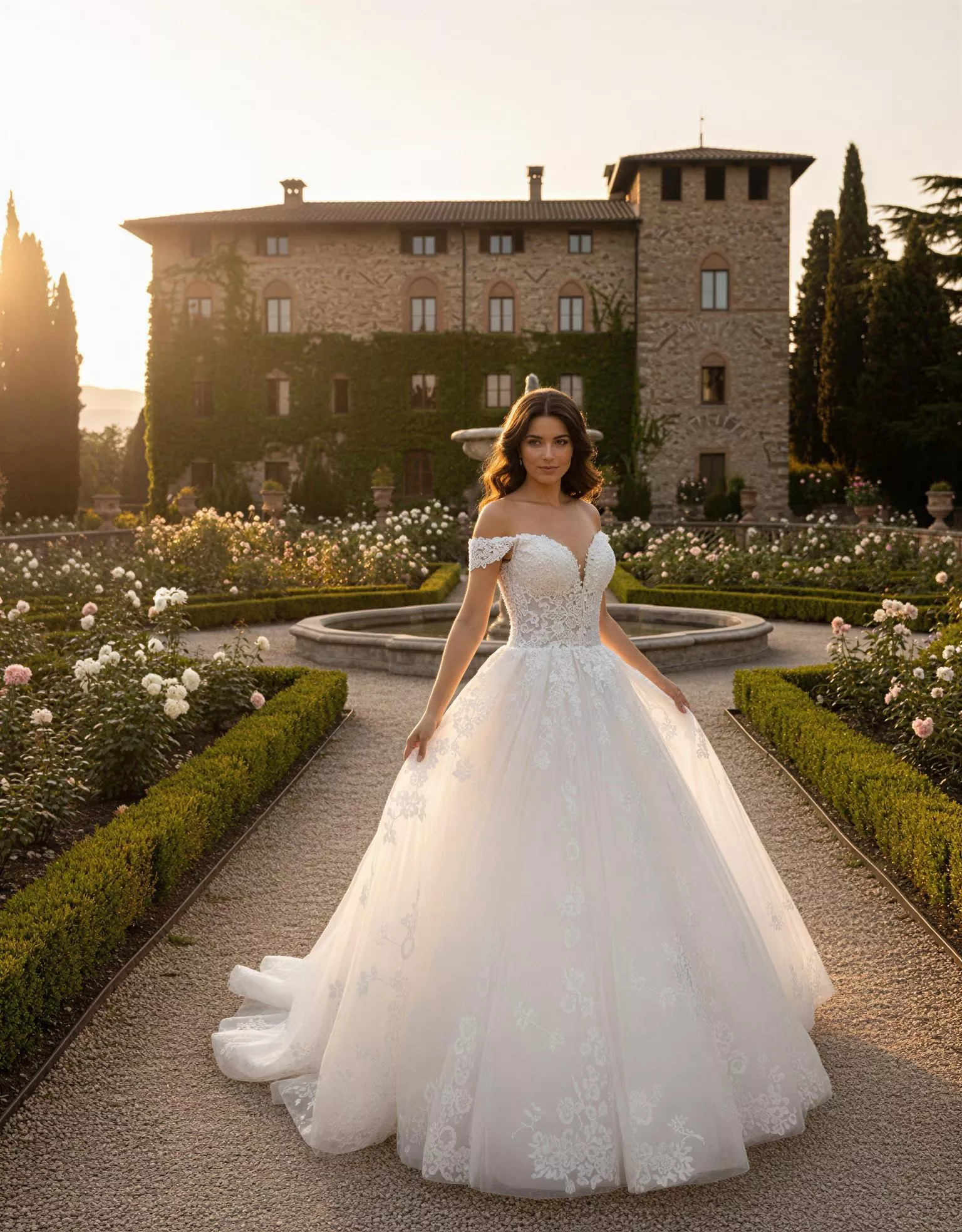 vestido-novia-rielle-atelierromance-tul-escotev-espaldaencorsé-atelierdebodas
