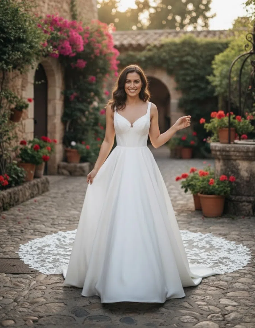 baelis_Vestido_Novia_Crepe_corazón