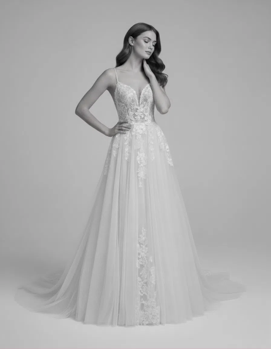 cinere_Vestido_Novia_Crepe_ cortea