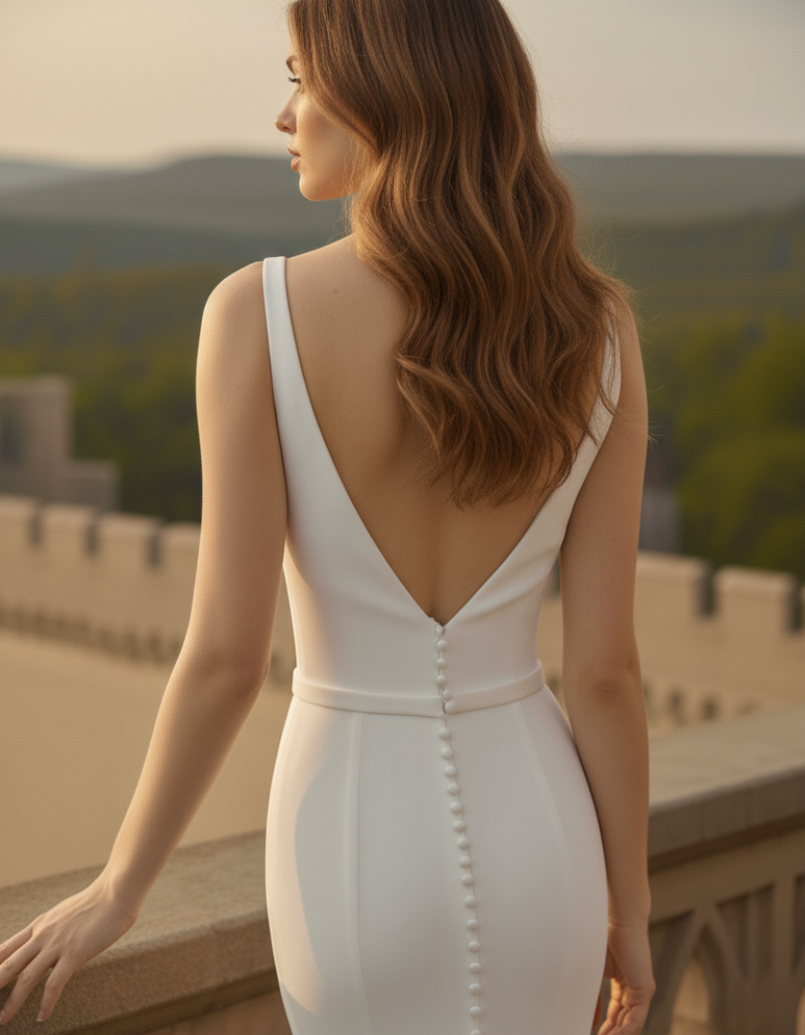 rionelle_Vestido_Novia_Crepe_detalle encaje cola