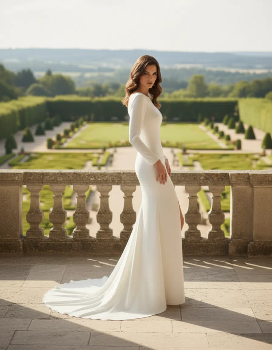 rynelle_Vestido_Novia_Crepe_ manga larga
