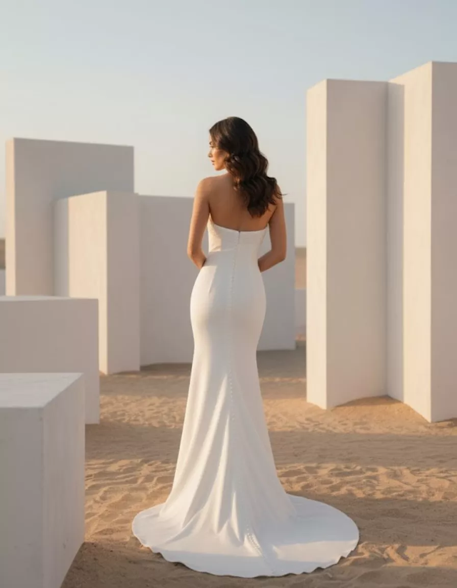 vestido-novia-ola-ateliercouture-satén-escotepalabradehonor-espaldarecta-atelierdebodas