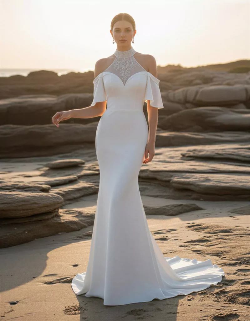 vestido-novia-junia-atelieressential-crepé-escotecerrado-espaldacerrada-atelierdebodas