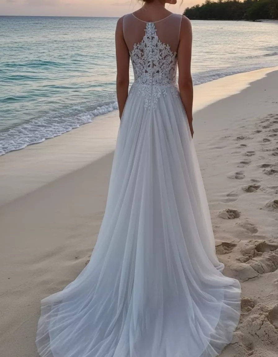 vestido-novia-clavelina-ateliercouture-encaje-escotev-espaldacerrada-atelierdebodas