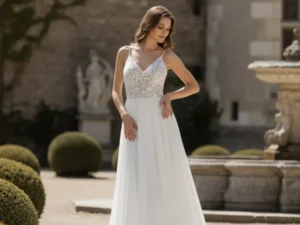 vestido-novia-ryva-atelierromance-encaje-escotev-espaldaabierta-atelierdebodas