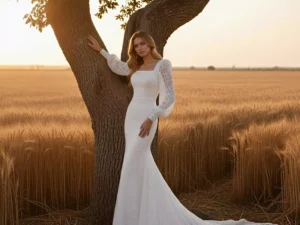 vestido-novia-eclat-atelieressentials-encaje-escoterecto-espaldarecta-atelierdebodas