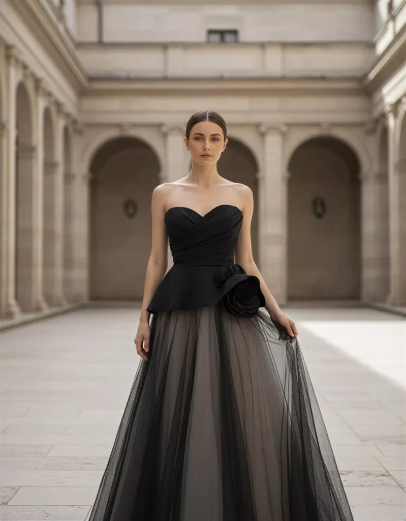 vestido-novia-diamelle-ateliercouture-Tul-escotecorazón-espaldaenv-atelierdebodas