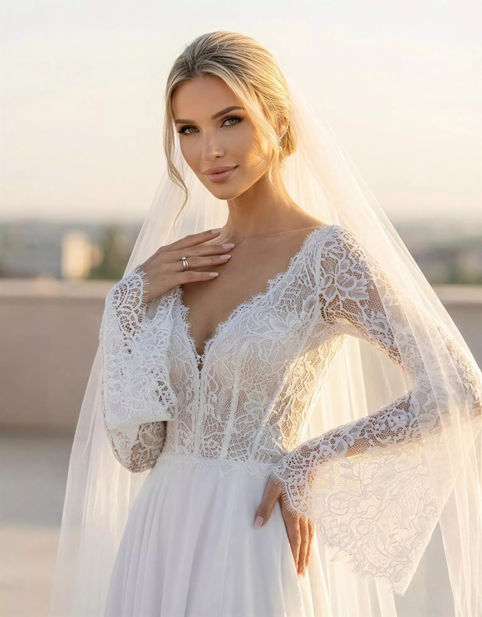 vestido-novia-paline-ateliercouture-encaje-escotecorazón-espaldaenv-atelierdebodas