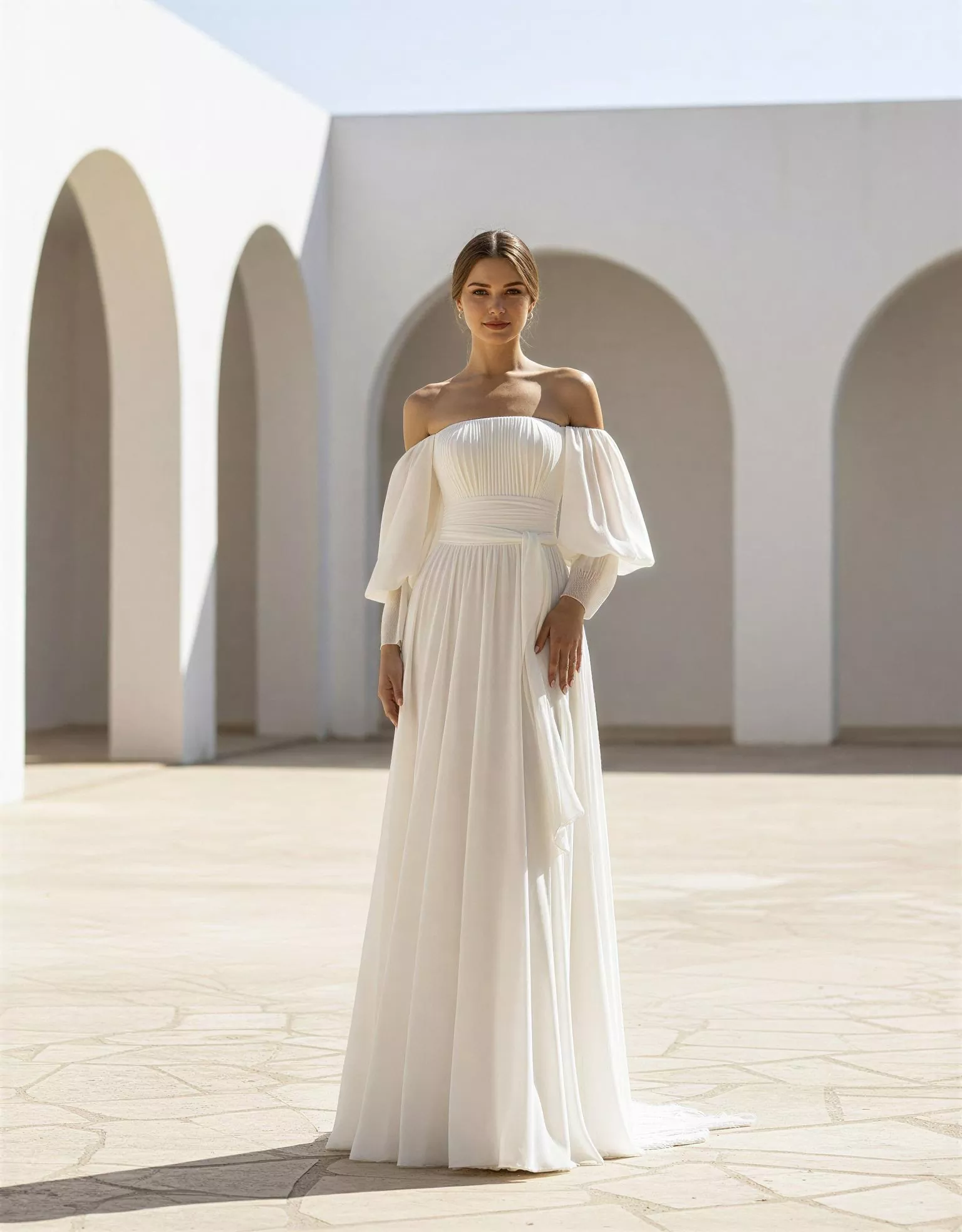 vestido-novia-lianad-atelierboheme-gasa-escotecerrado-espaldacorsé-atelierdebodas