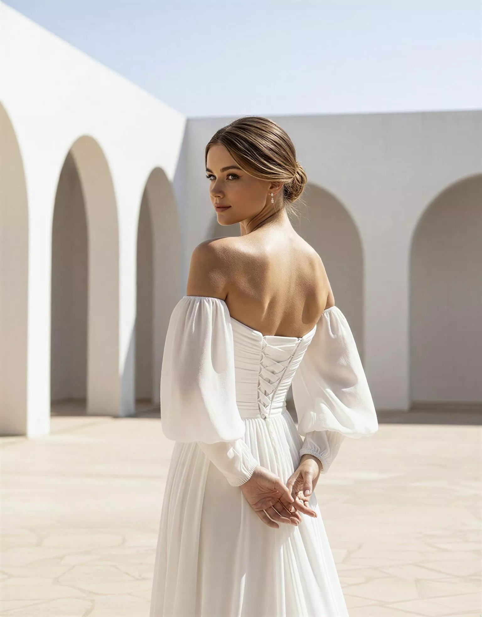 vestido-novia-lianad-atelierboheme-gasa-escotecerrado-espaldacorsé-atelierdebodas