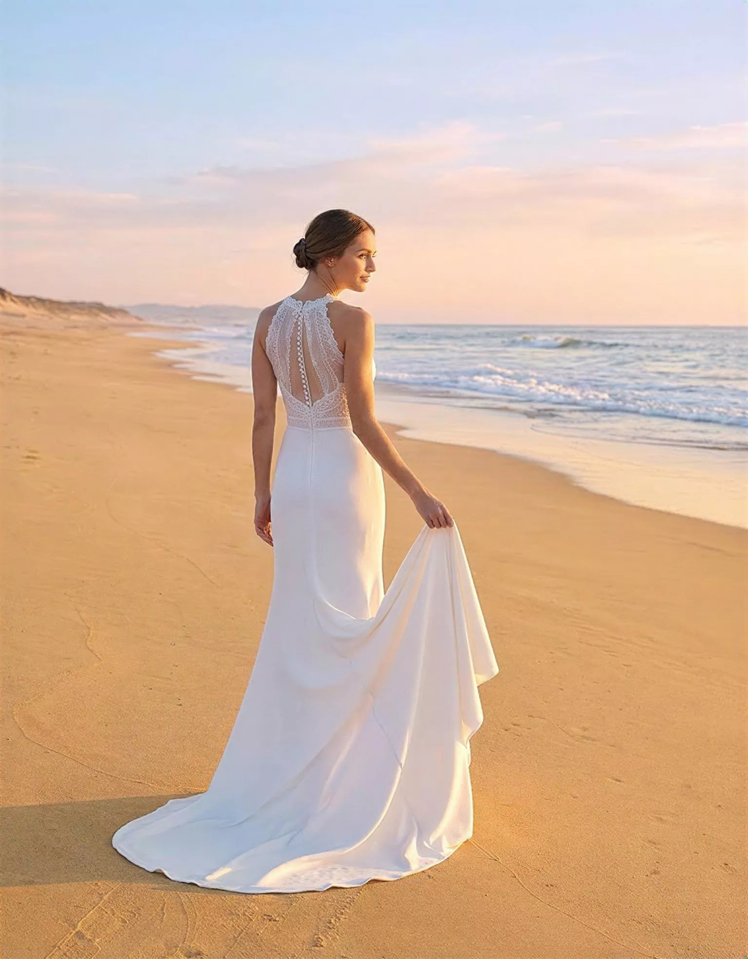 vestido-novia-azucena-atelierromance-encaje-escotecerrado-espaldacerrada-atelierdebodas