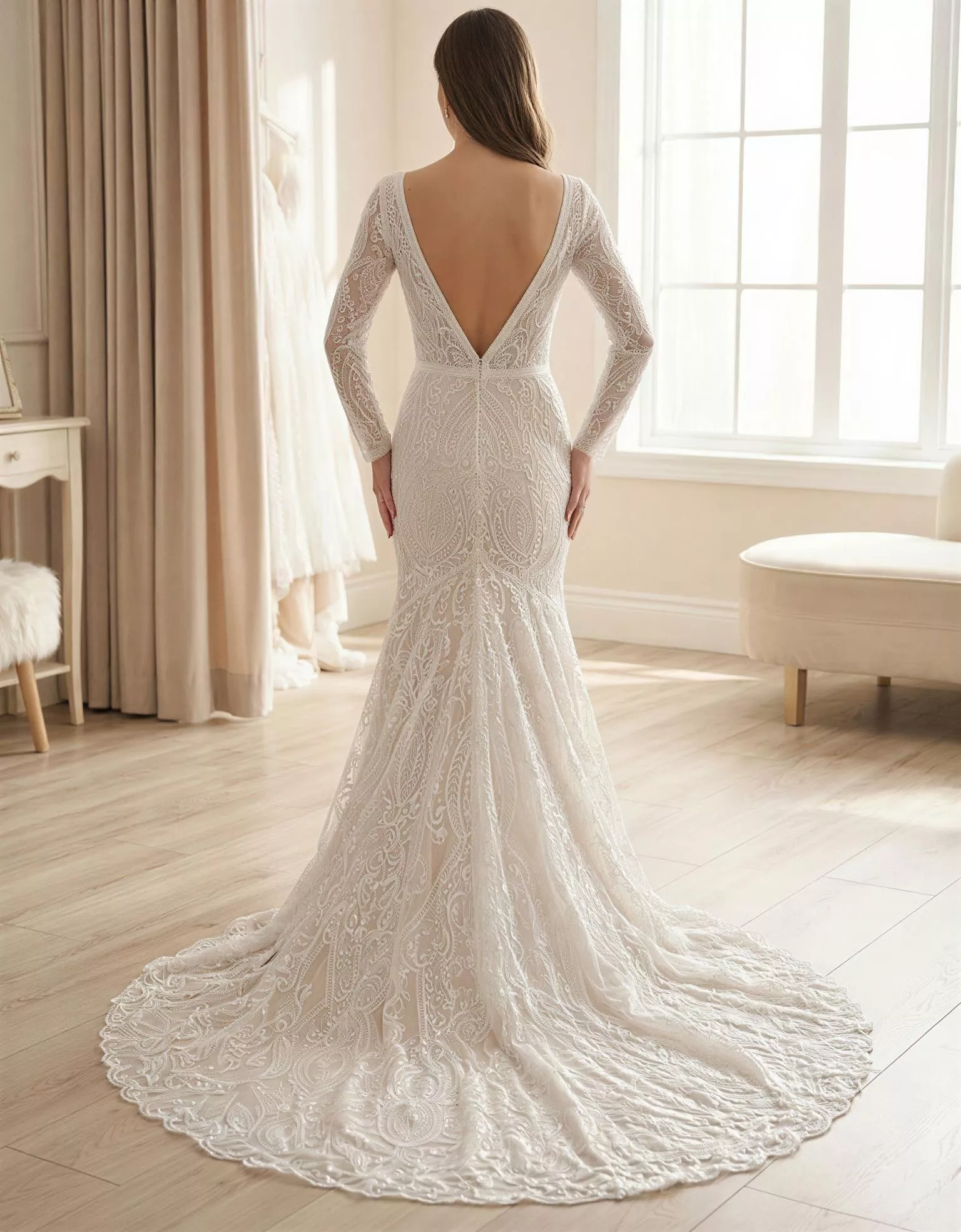 vestido-novia-helrithia-atelierromance-encaje-escotecorazón-espaldacerrada-atelierdebodas