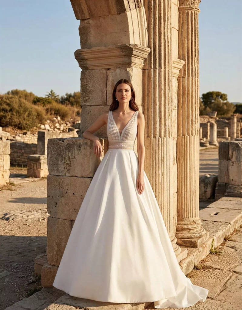 vestido-novia-azalea-atelierromance-crepé-escoteenv-espaldaenv-atelierdebodas