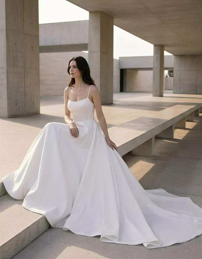 vestido-novia-solera-atelieressential-satén-escoterecto-espaldaenu-atelierdebodas
