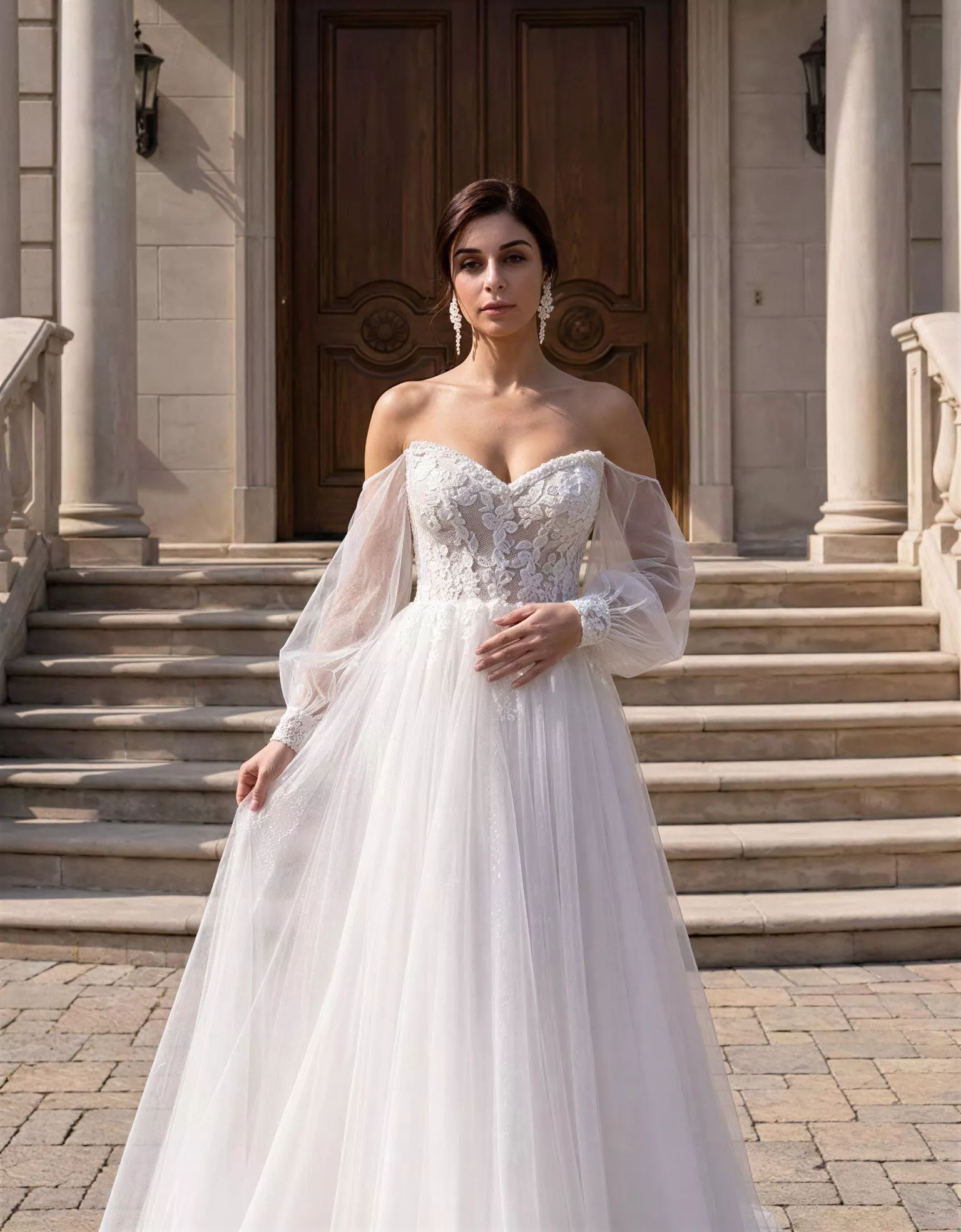 vestido-novia-linerd-atelierboheme-encaje-escoteenv-espaldacorsé-atelierdebodas