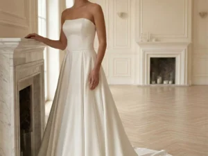 vestido-novia-lioriane-atelierromance-crepé-escotecorazón-espaldarecta-atelierdebodas