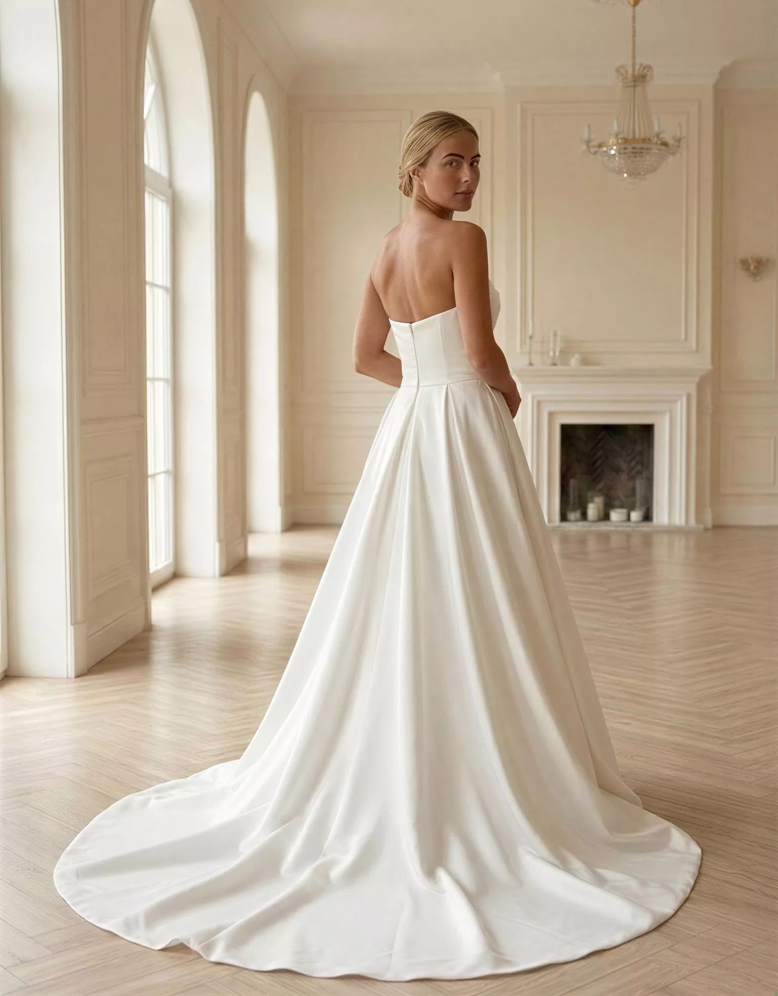 vestido-novia-lentina-atelieressential-crepé-escoteerecto-espaldarecta-espalda-atelierdebodas