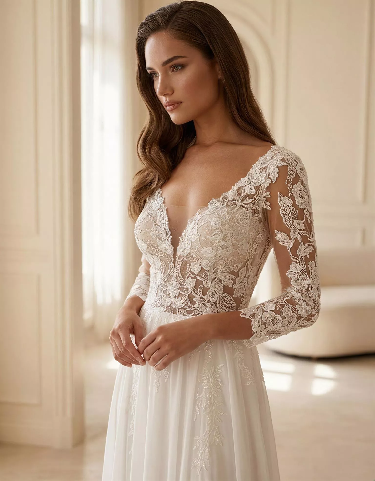 vestido-novia-luthielle-atelierromance-encaje-escoteenv-espaldaenv-detalle-atelierdebodas