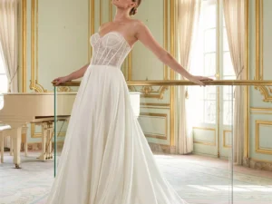 vestido-novia-hailey-atelierromance-encaje-escotecorazón-espaldacorsé-frente-atelierdebodas