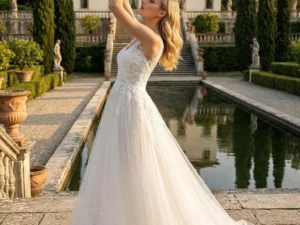 vestido-novia-halkidiki-atelierboheme-encaje-escotecorazón-espaldacerrada-editorial-atelierdebodas