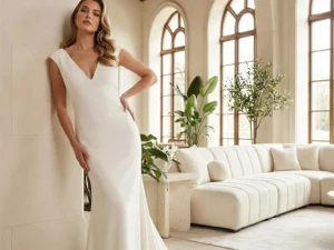 vestido-novia-hessalyn-atelierboheme-crepé-escoteenv-espaldaenu-frente-atelierdebodas