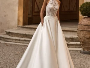 vestido-novia-irma-albertopalatchi-encaje-escoteilusión-espaldarecta-frenteatelierdebodas
