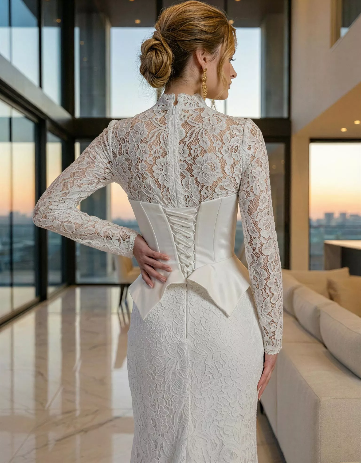 vestido-novia-paige-atelierboheme-encaje-escotecorazón-espaldacerrada-detalleespalda-atelierdebodas