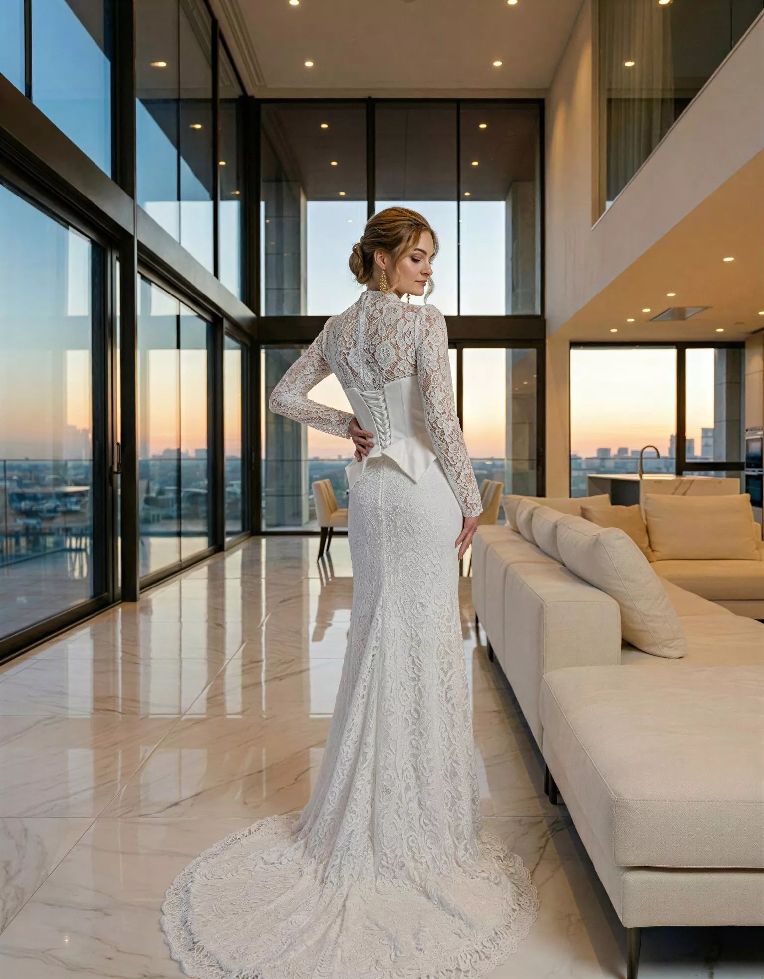 vestido-novia-paige-atelierboheme-encaje-escotecorazón-espaldacerrada-espalda-atelierdebodas