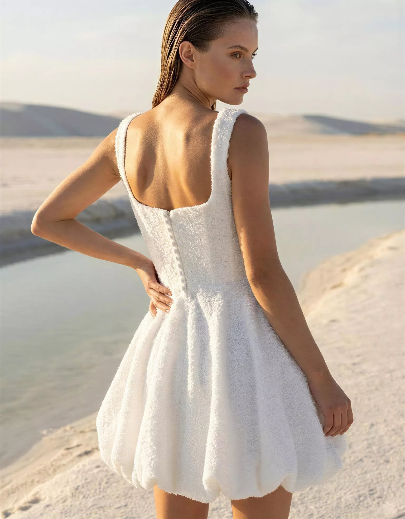 vestido-novia-pyrma-atelieressential-satén-escoterecto-espaldarecta-detalle espalda-atelierdebodas