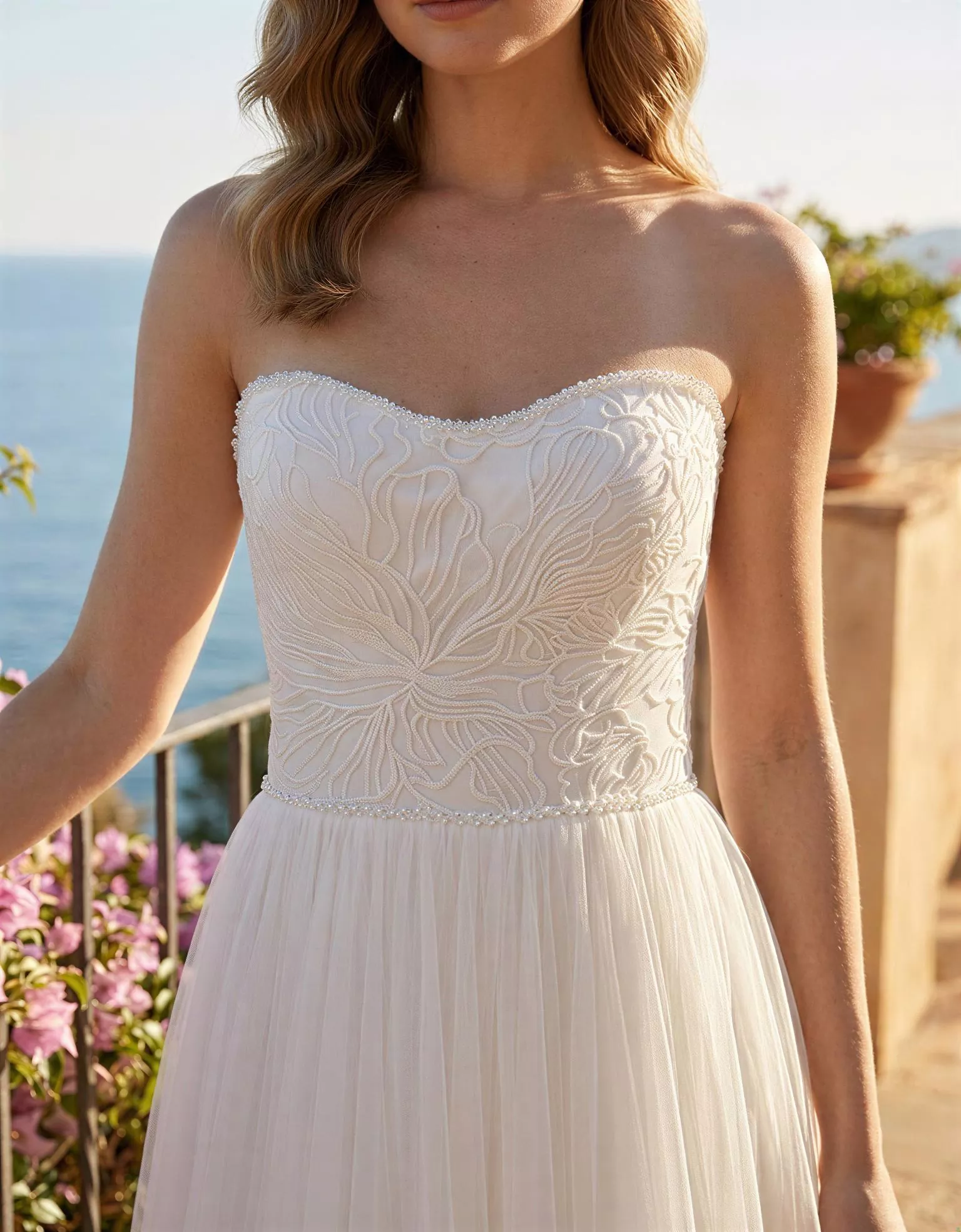 vestido-novia-clers-atelierromance-encaje-escotecorazón-espaldacorsé-detalle-atelierdebodas