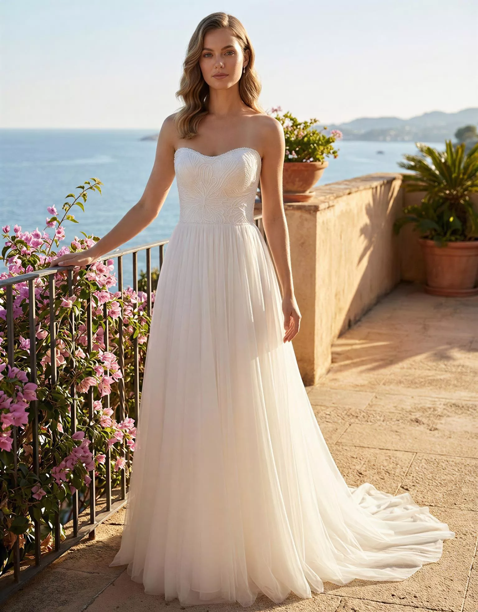 vestido-novia-clers-atelierromance-encaje-escotecorazón-espaldacorsé-frente-atelierdebodas